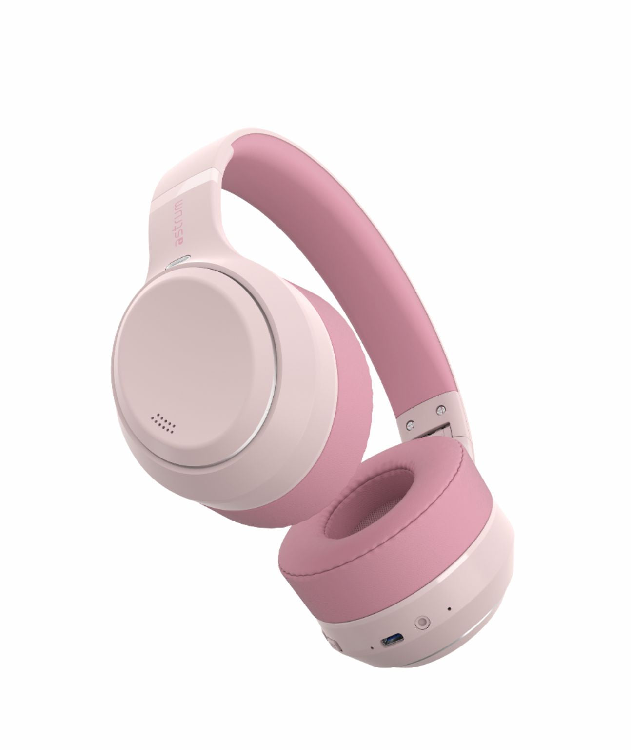 ANC Wireless Over-Ear Headphones Bluetooth 6.0 version - Ease Drift - Pink