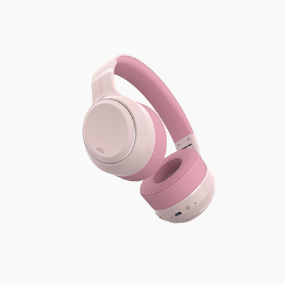 ANC Wireless Over-Ear Headphones Bluetooth 6.0 version - Ease Drift - Pink