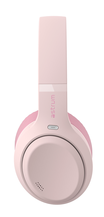 ANC Wireless Over-Ear Headphones Bluetooth 6.0 version - Ease Drift - Pink