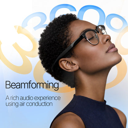 AI Smart Glasses 32MP, 4GB, Open-Ear Audio – SG-V03H